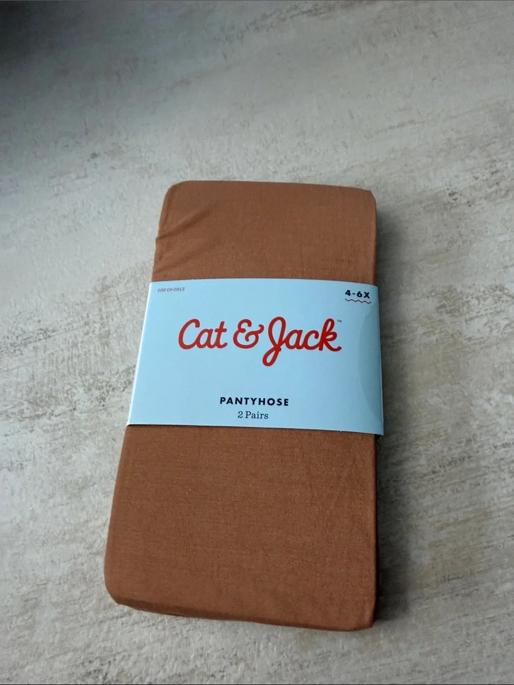 Cat & Jack Brown/Tan Pantyhose - 2 Pack “pecan”